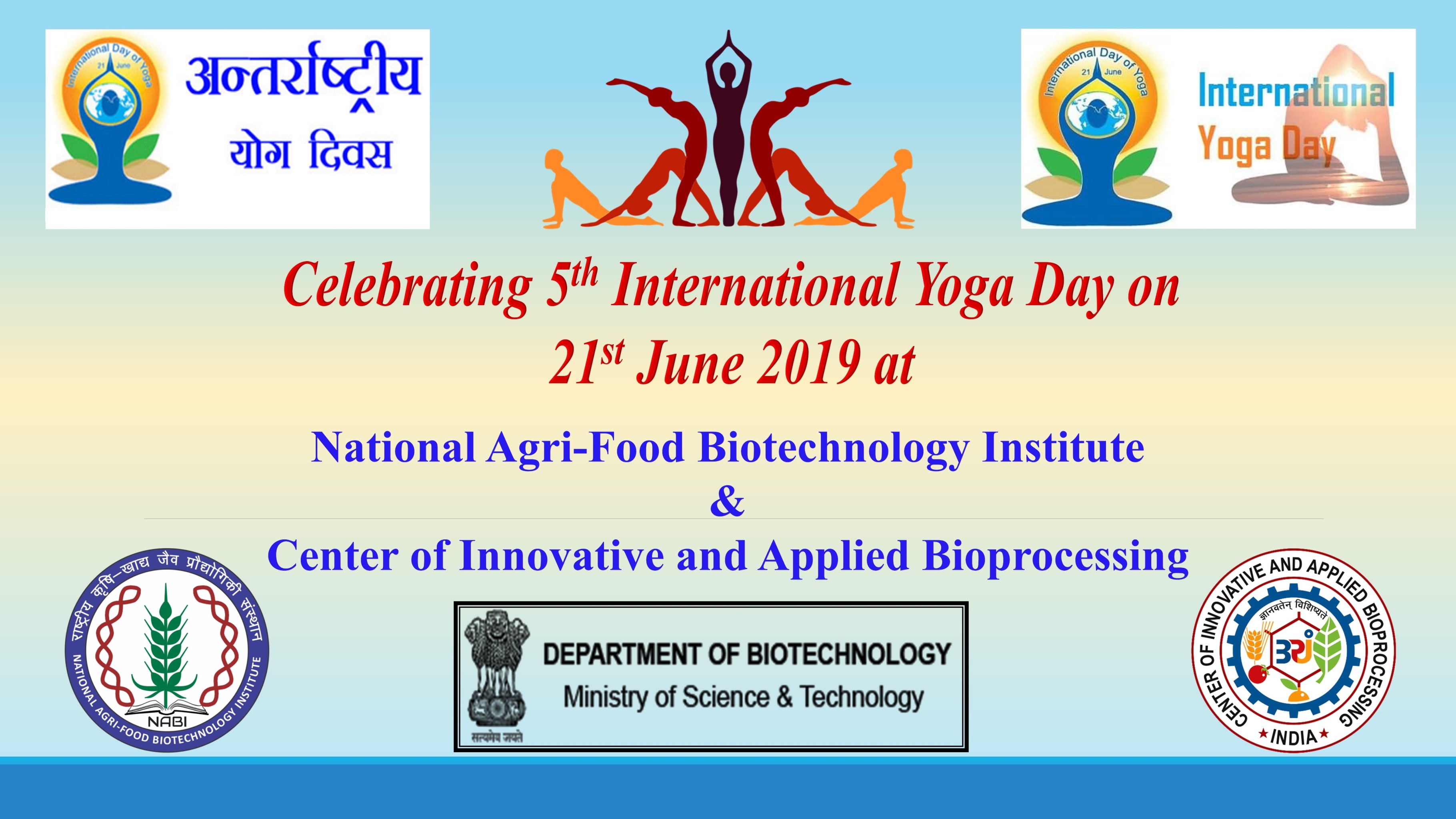 Celebration of 5th International Yoga Day 